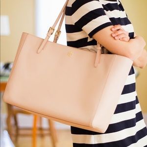 Tory burch york large buckle tote